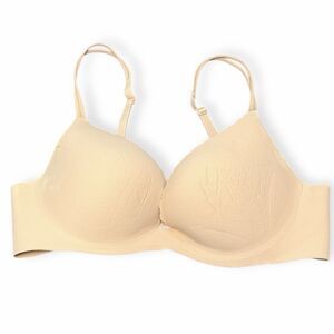 VICTORIA’S SECRET Women’s Nude Lightly Lined Full Coverage Bra Size 34B